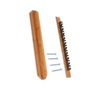 Oxtxuzdm Support de rangement vertical pour cannes à pêche - Support mural en bois pour bâtons de pêche