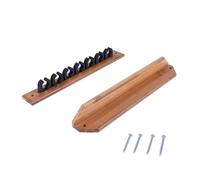 Oxtxuzdm Support de rangement vertical pour cannes à pêche - Support mural en bois pour bâtons de pêche