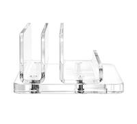 Oxtxuzdm Support vertical pour ordinateur portable - En acrylique - Économie d'espace - Accessoires pour ordinateur portable