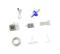 Oxtxuzdm Systèmes d'irrigation automatiques pour plantes, programmable avec écran LCD et débit réglable pour balcon, jardin, bureau, serre, contrôleur d'irrigation