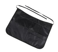 Oxtxuzdm Tabliers de cuisine pour coiffeur - Pour serveuse - Taille courte - Demi serveur de bistrot - Taille de serveur - Court - Demi-bistrot, Noir , taille unique