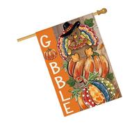 Oxtxuzdm Tissu de jardin biologique traditionnel pour Thanksgiving, récolte d'automne, décoration pour intérieur/extérieur, vacances, organisation rapide, décoration de Thanksgiving standard