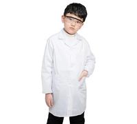 Oxtxuzdm Uniforme Respirant De Médecin Pour Costume D'infirmière Médecins Pour Faire Semblant À L'hôpital Tailles Blouse Laboratoire En Coton Blouse Laboratoire En Coton Doux