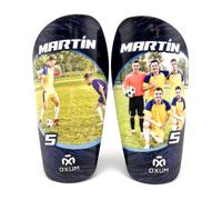 Oxum Sport - Protège-Tibias de Football Personnalisés pour Enfants et Adultes - Personnalise avec ta Photo, Numéro et Nom - Pochette pour protège-Tibias Offerte - Gamme One Hercules