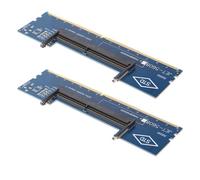 Oxxggkao 1 ensemble d'adaptateurs DDR4 SO DIMM vers DIMM compatibles avec diverses cartes mères prenant en charge plusieurs configurations de cartes de transfert de mémoire