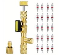 Oxxggkao 1. Extracteur professionnel CVC avec port d'aspiration intégré pour systèmes R410A Lot de 20 outils d'entretien professionnel CVC