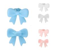 Oxxggkao 1 paire/3 paires de jolis accessoires en silicone souple pour écouteurs - Décoration pour écouteurs - Simple à attacher et à détacher