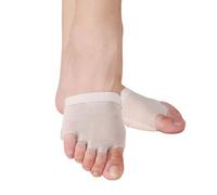 Oxxggkao 1 paire de chaussures de gymnastique pour la pratique du ventre, ballet, danse du pied, string demi-paumes, danse contemporaine, sous-vêtements de pied, couleur, L