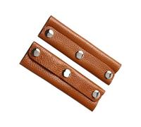 Oxxggkao 1 paire de sangles de sac à main en cuir pratiques avec boucles à la mode pour les trajets et les voyages, marron