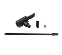 Oxxggkao 16/20/30/60 cm - Tube d'extension pour compresseur d'air - Raccord rapide - Mandrin de pneu - Adaptateur de tuyau de gonflage - Adaptateur de matelas d'air