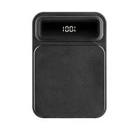 Oxxggkao 4/6/8/10 Slot18650 Support de batterie sans soudure Coque PowerBank haute capacité avec technologie de charge rapide Nosouding nécessaire Boîtier de batterie Noir