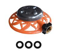 Oxxggkao ABS Pulvérisation d'eau automatique à 360° Couverture rotative pour arbustes et plantes Solution d'arrosage ABS Outil d'arrosage