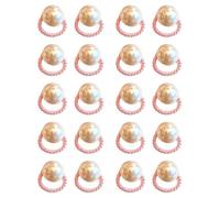 Oxxggkao Accessoires pour cheveux pour enfants - Bande élastique en tissu extensible - Boule colorée - Élastiques à cheveux pour tout-petits filles - Coiffure douce au quotidien - Cravates scolaires