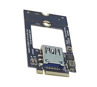 Oxxggkao Adaptateur B vers USB 3.0 convertit un emplacement WWAN 4 GHz pour boîtier de disque externe pour ordinateur portable, module d'extension WWAN B convertisseur USB