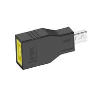 Oxxggkao Adaptateur CC portable vers 4,5 mm 7,4 mm 6006 5525 port carré 180-220 W haute puissance pour ordinateurs portables et adaptateur CC à charge rapide