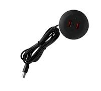 Oxxggkao Adaptateur de charge USB intégré pour bureau, table, canapé, prise murale avec port USB