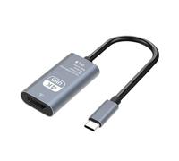 Oxxggkao Adaptateur de type C vers HDTV 4K Video Sound Sync USB 4K30Hz/4K60Hz/8K60hz pour PC ordinateur portable Accessoires Type à adaptateur