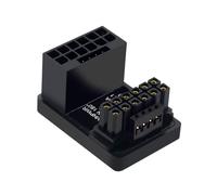 Oxxggkao Adaptateurs ATX3.0 vers PCIe5.0 à courant élevé, boîtier en alliage ABS résistant aux chocs pour des connecteurs d'alimentation améliorés GPU en aluminium ABS