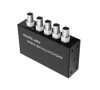 Oxxggkao Amplificateur vidéo efficace de 1 canal à 4 canaux pour systèmes d'affichage à écran multiple CCTV