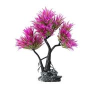 Oxxggkao Aquariums Paysage Plante artificielle Aquarium Aménagement paysager pour l'élevage de crevettes Ornements de paysage Grand artisanat Décorations d'aquarium Grand arbre