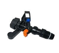 Oxxggkao Arroseur d'irrigation efficace pour cultures offrant 0,8-1,3 m³/heure de débit d'eau réglable et assemblage facile pour arroseur ABS