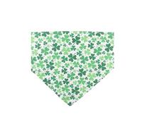Oxxggkao Bandanas pour chien de fête nationale irlandaise - Collier bandana réglable pour chiens - Écharpe triangulaire pour animaux de compagnie - Accessoires de festival irlandais