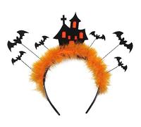 Oxxggkao Bandeau chauve-souris cool pour fête d'anniversaire, cosplay, châteaux, accessoires pour cheveux, Halloween, bandeau sur le thème des chauves-souris
