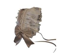 Oxxggkao Bandeau réglable pour femme avec dentelle et nœud papillon - Bandeau confortable - Accessoire de fête à thème, taille unique, Comme décrit