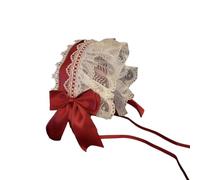 Oxxggkao Bandeau réglable pour femme avec dentelle et nœud papillon - Bandeau confortable - Accessoire de fête à thème, taille unique, Comme décrit