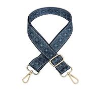 Oxxggkao Bandoulière de rechange en polyester pour sac à main pour femme, sac à bandoulière réglable avec boucle, ceinture décontractée, 140 cm, Crochet doré, No. 31