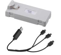 Oxxggkao Batteries Lithium pour ABS, Temps de vol prolongé, 3600mAh, pour modèles d ' Avion E88 / E99 / E89 / P1 / K7 / E55, Batterie Lithium