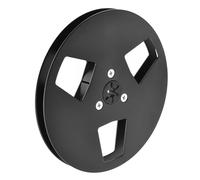 Oxxggkao Bobine de rechange ouverte en aluminium de 12,7 cm à 3 trous pour améliorer la compatibilité auditive et lecteur de bande