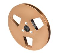 Oxxggkao Bobine de rechange ouverte en aluminium de 12,7 cm à 3 trous pour améliorer la compatibilité auditive et lecteur de bande