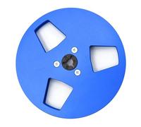 Oxxggkao Bobine de rechange ouverte en aluminium de 12,7 cm à 3 trous pour améliorer la compatibilité auditive et lecteur de bande