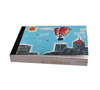 Oxxggkao Boîte à bagues en forme de livre de dessin animé pour demande en mariage, cadeau de fiançailles, accessoire d'organisation pour événement spécial, anniversaire de mariage