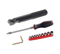 Oxxggkao Boîte À Outils Ergonomique Complète Et Efficace Adaptée Changement Facile des Courroies Et Retrait des Couvercles d'embrayage Entretien du Véhicule Outil De Conception Ergonomique