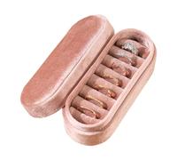 Oxxggkao Boîte de rangement rigide veloutée de qualité supérieure pour bagues et boucles d'oreilles avec compartiments de protection, parfaite pour les voyages, la présentation de cadeaux, étui de