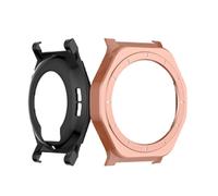 Oxxggkao Boîtier de montre en métal résistant à clipser sécurisé - Coque de protection légère et ergonomique