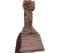Oxxggkao Bonnet tricoté simple et tendance pour W/doux câble extensible tête de mort casquette de ski chaud automne hiver pour femmes casquettes tricotées pour hommes femmes filles franges bébé garçon