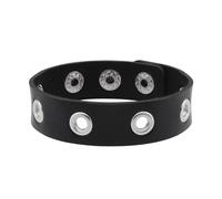 Oxxggkao Bracelet en cuir souple gothique pour tous les jours, convient pour toutes les occasions, chaîne de main punk unisexe, One Size, Comme décrit