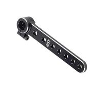 Oxxggkao Bras servo en aluminium de précision pour avions et modèles à aile fixe 25T Contrôle étendu Résistant à l'érosion