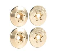 Oxxggkao BrassHub AxialScx10 Mises à niveau TRX4Upgrade Pièces 5,59 cm 1,9 in/4,83 cm Disque de frein pour SCX10 Capra TRX4TRX6 Laiton Hub