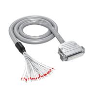 Oxxggkao Câble DB25 mâle vers femelle flexible 25 broches RS232 convertisseur d'extension pour équipement d'automatisation d'usine application température extrême