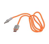 Oxxggkao Câble de charge en silicone liquide rotatif 180 degrés 120 W pour jeux mobiles USB C