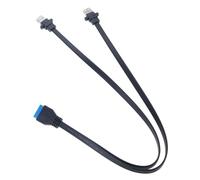 Oxxggkao Câble de façade USB3.0 pour boîtier, 50cm | Câble adaptateur pour une intégration transparente des appareils, une installation peu encombrante et une