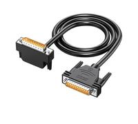 Oxxggkao Câble parallèle DB25 à vitesse rapide 90 degrés à angle droit mâle vers mâle pour transfert de données entre appareils