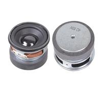 Oxxggkao Caisson de basses 10 W 4 Ohm avec bobine vocale renforcée pour appareils multimédias améliorés systèmes sonores