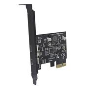 Oxxggkao Carte d'extension PCIExpress USB 3.2 de type C offrant un taux de transfert de données de 5 Gbit/s et des connecteurs à chaud PCIe de type C