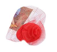 Oxxggkao Chapeau bibi en maille des années 1920 pour cocktail - Accessoire de cheveux de mariage - Pour femme - Pour le thé