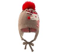 Oxxggkao Chapeau de Noël décontracté en tricot simple pour enfants filles garçons automne hiver tricoté bébé avec cache-oreilles grenouille chapeaux femmes chapeaux nouveau-né parent-enfant, kaki